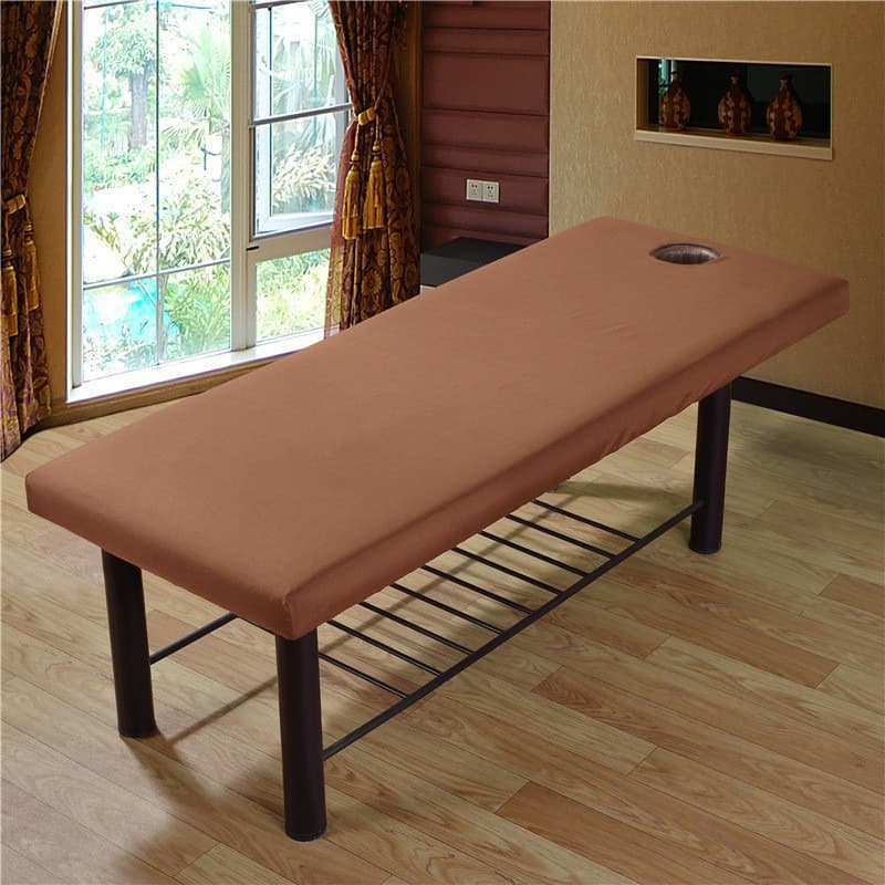Cross-border modern simple multi-color selection beauty massage therapy bed fitted sheet universal style