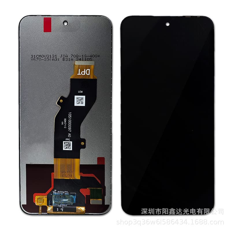 Compatible with Infinix Hot 50 4G Screen KL6 Assembly X6882 Phone LCD Display Spark30