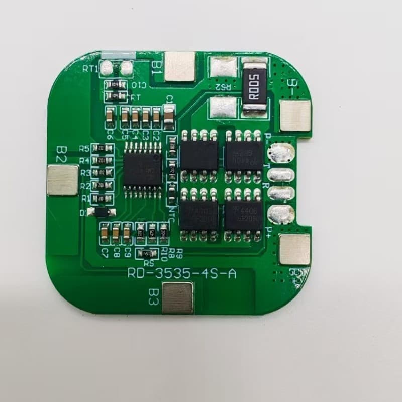 4S lithium battery protection board manufacturer 6A 18650 power lithium battery with balancing 14.8V with identification resistor