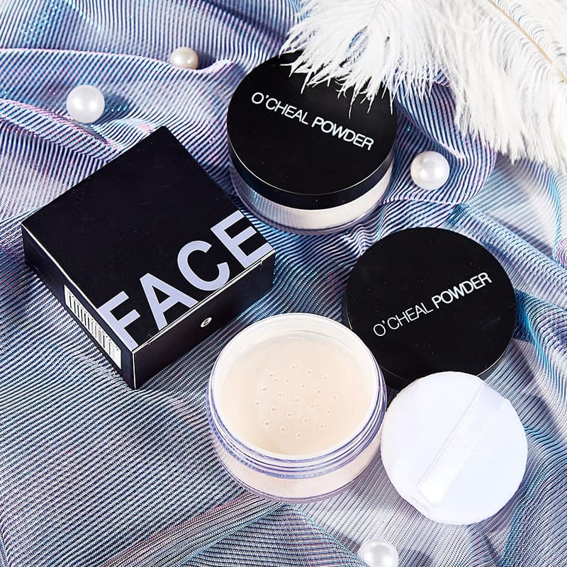 Cross-border foreign trade matte oil control powder fine Waterproof Concealer trimming makeup powder cake powder not card powder OCHEAL