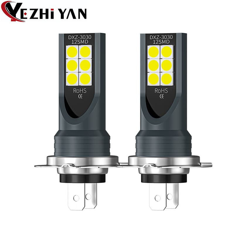 Car Accessories Fog Lamp Universal Fitment Durable ABS Material Clear Vision Enhancing Lighting