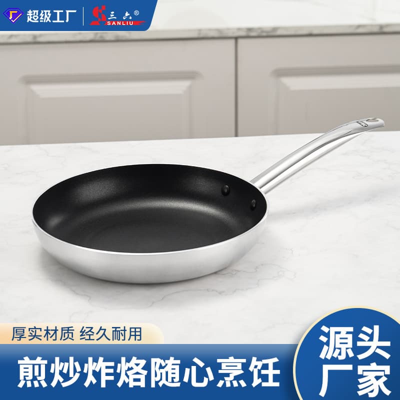 Non-Stick Frying Pan for Pancakes and Steak, Induction-Compatible Dual-Use Skillet