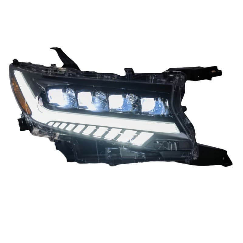 High Brightness Quad-Lens Headlight Assembly Compatible with 2018-2023 Toyota Prado
