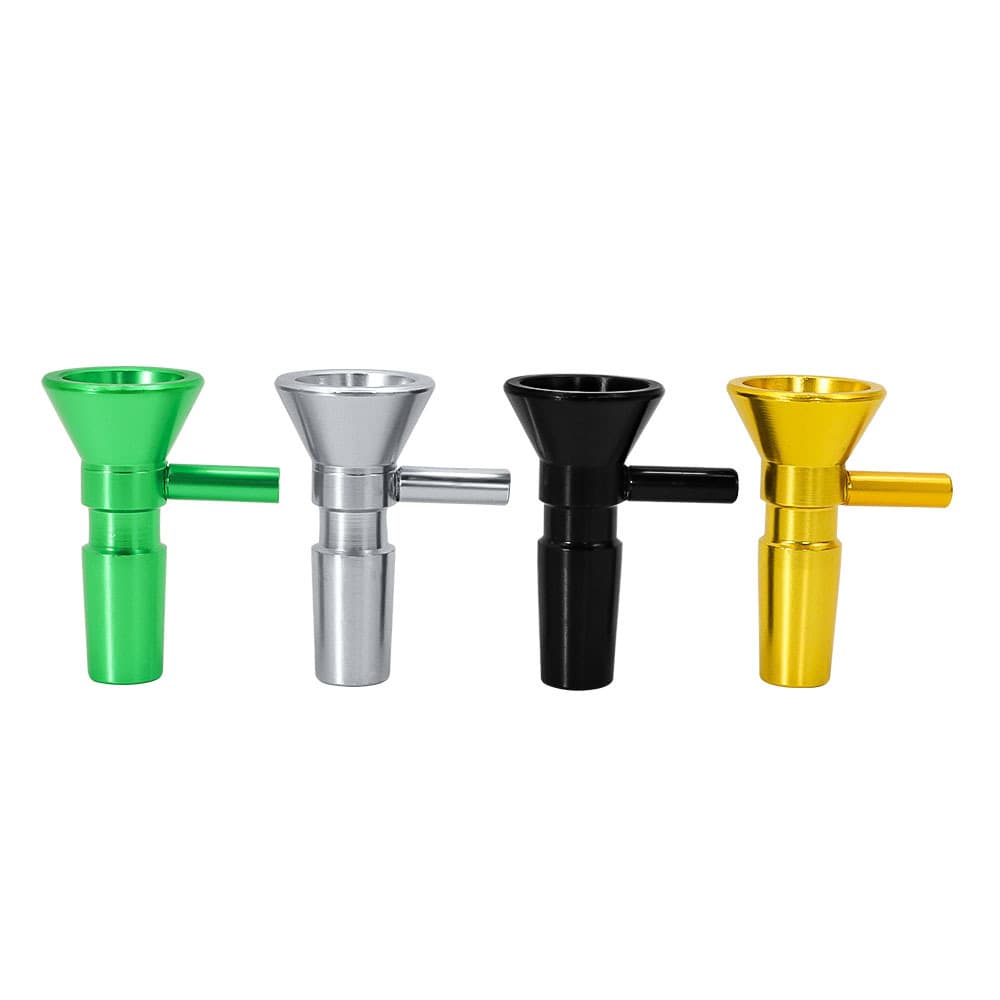 Metal hookah 14mm nozzle Aluminum alloy WAX glass tool hookah nozzle Hookah accessories