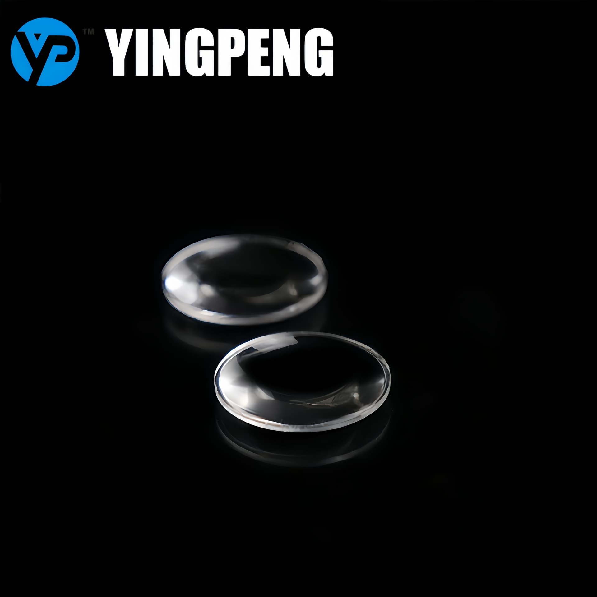 Shenzhen Yingpeng Optoelectronics 17MM biconvex lens projection magnifying glass clock dynamic lens lens manufacturer genuine