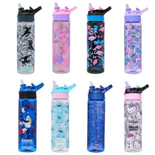 Australian Smiggle Water Bottle for Kids, Students, Large Capacity Straw Cup, Portable Sports Bottle