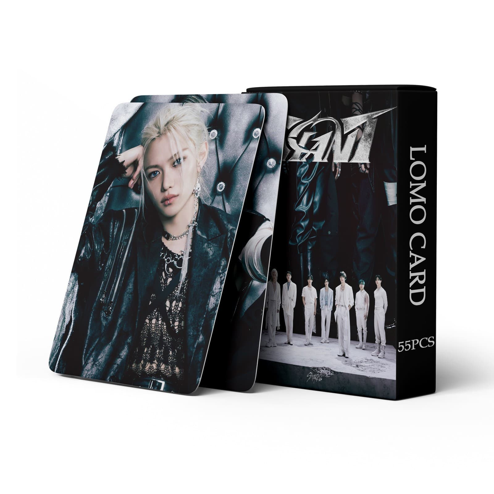 Bulk 55 in-stock hot sale Stray Kids Japanese album "GIANT" star KPOP LOMO cards