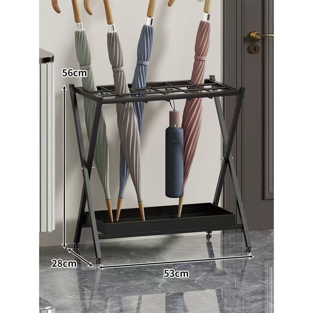 Office Umbrella Stand, Hotel Lobby Storage Rack, Foldable Home Umbrella Holder with Cross-Border Wholesale and Free Shipping