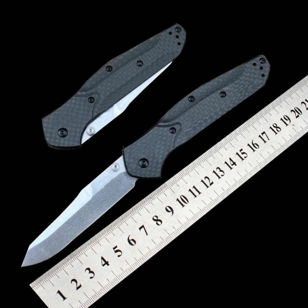 Factory Direct Butterfly 940-1 Folding Knife Carbon Fiber Handle D2 Steel Sharp Knife Camping EDC Tool