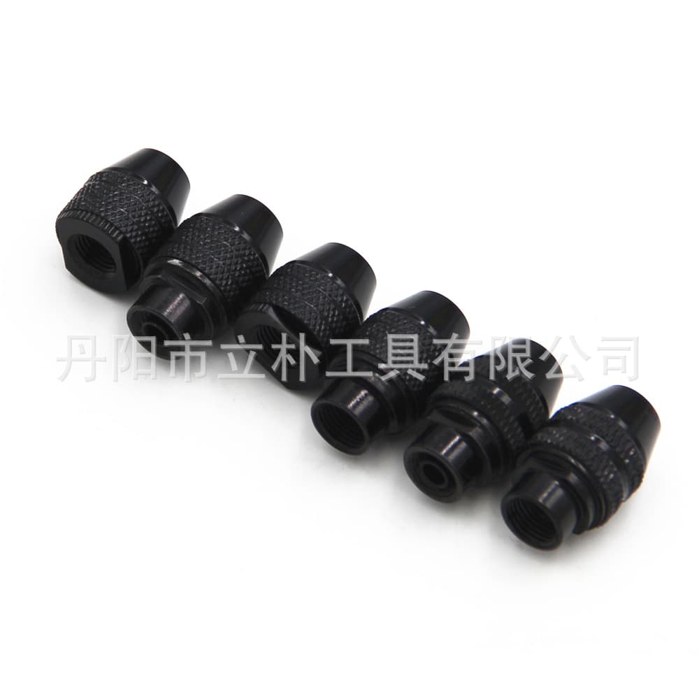 Cross-border wholesale three-claw drill chuck 0.3-3.2mm British and American 0.8*0.75 electric grinding accessories