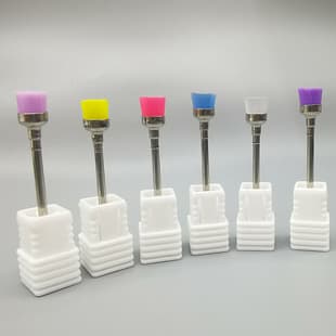 Nail Drill Bit Tool Electric Nail File Replacement Brush Head Nail Polish Polishing Dust Cleaning Nail Dust Cleaner