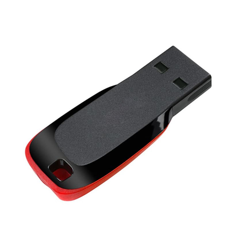 ABS Plastic USB Flash Drive Shell Whistle Long UDP U Disk Shell All-Plastic Black Glue U Disk Shell Customizable Logo