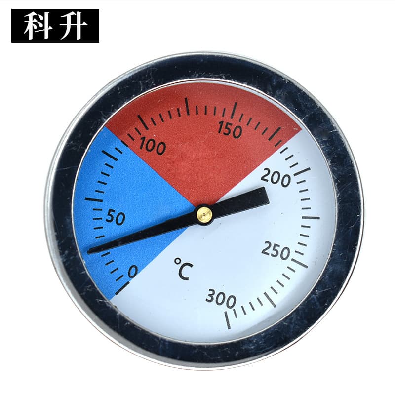 Stainless Steel Oven Thermometer, Grill BBQ Thermometer, Bimetallic Barbecue Grill Thermometer, Customizable