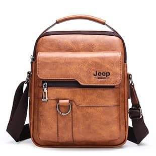 Men's Messenger Bag Retro Style, Large Capacity Crossbody Bag, New Casual Shoulder Bag, Trendy Handbag Wholesale