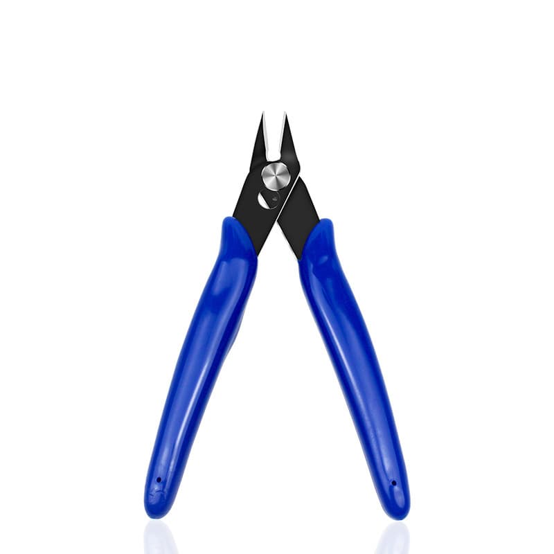 Blue Handle 170 Electronic Side Cutter Industrial Sprue Plastic Diagonal Pliers Model Trimming Cutting Pliers Hand Tool
