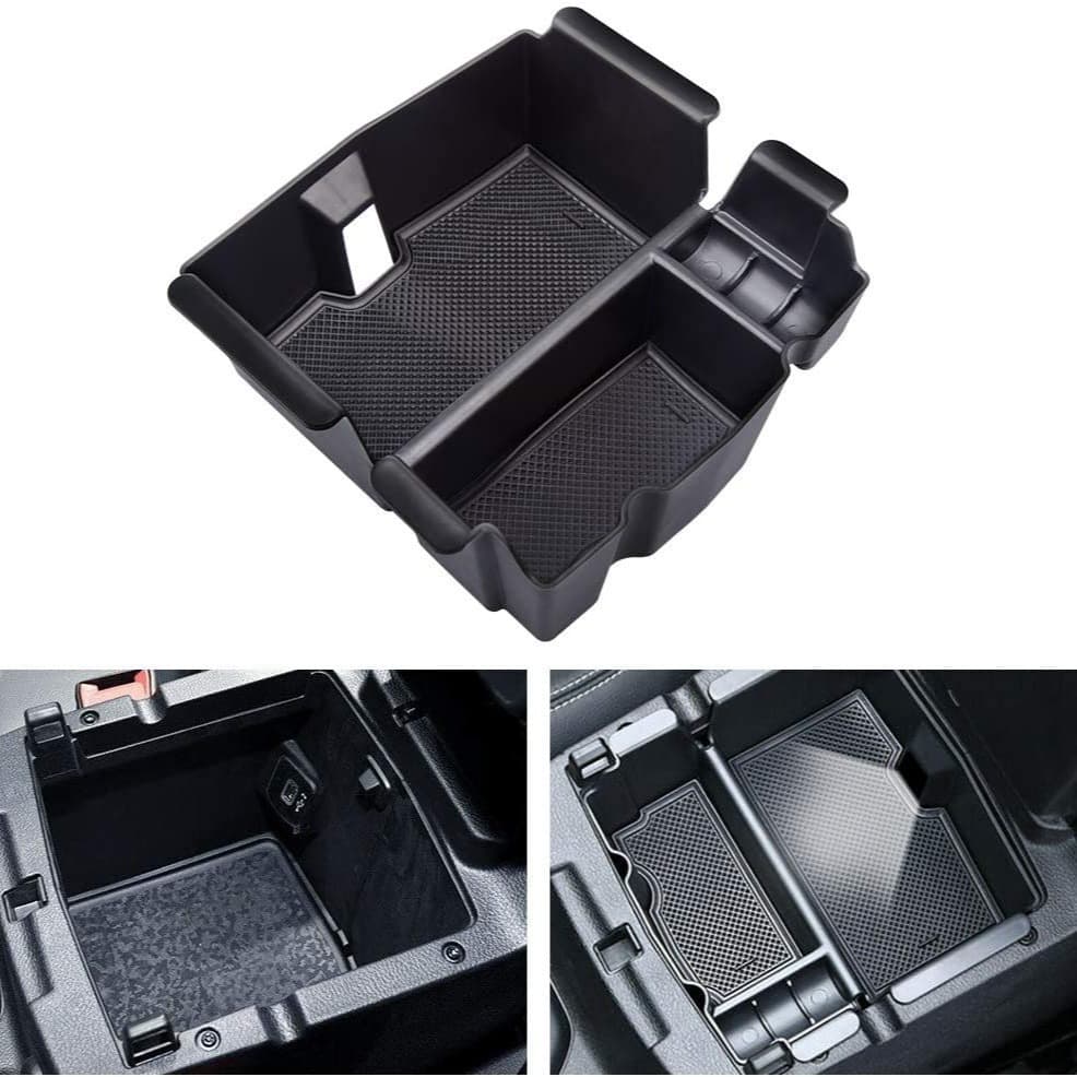 Compatible with 2018+ Jeep Wrangler JL Storage Box Car Accessories Center Console Organizer Tray