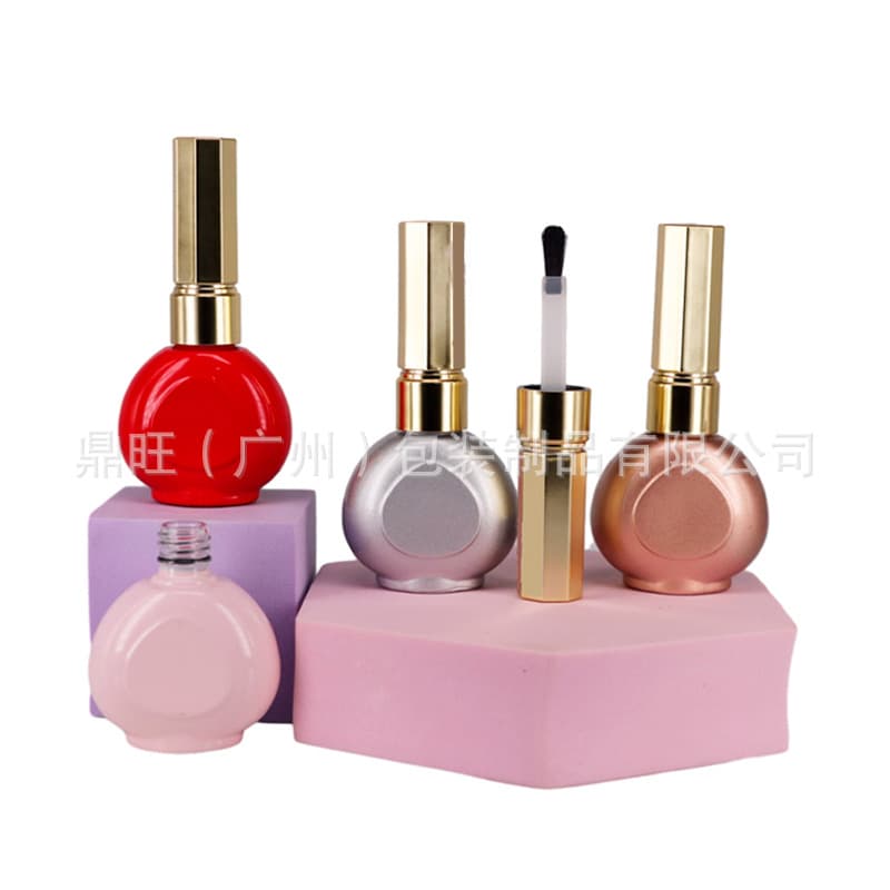 Factory Direct 15ml Nail Gel Empty Bottle, Nail Gel Empty Refill Bottle, Customizable Color LODO