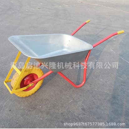 High Load Capacity Solid Wheels, High Thickness Welded Hand Truck, Logistics Cart, Electrostatic Powder Coated WB5009S