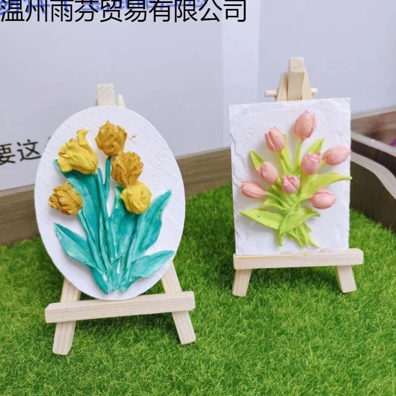 Coloring Plaster Scented Candle White Base Doll, Stitch Scented Hanging Ornament, Aroma Diffuser Stone Manufacturer Di Peng