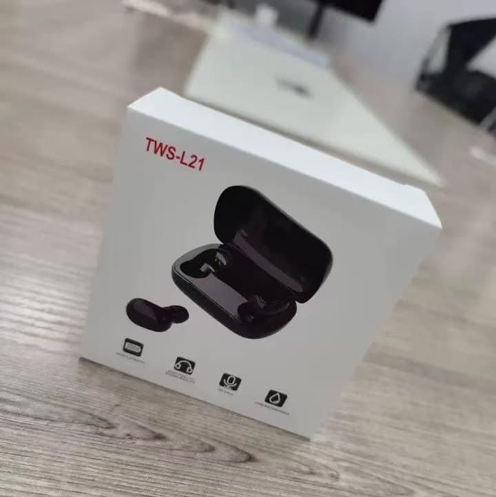 L21 Bluetooth Headset Binaural Call Stereo TWS5.0 Wireless Headset Running Sports
