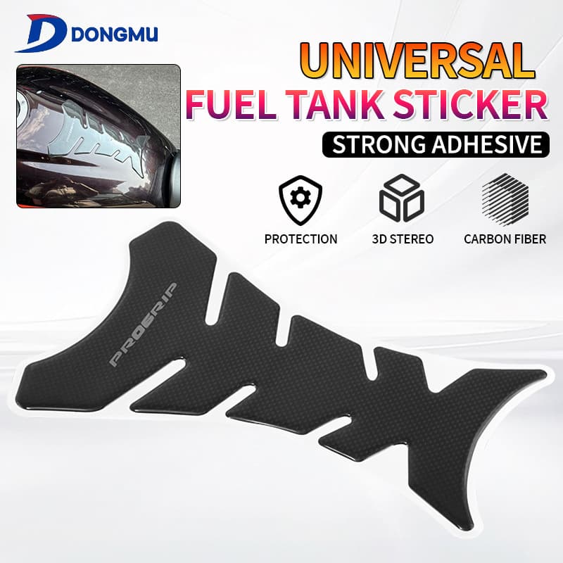 Motorcycle Fishbone Tank Sticker Decal 3D Motorcycle Sticker Personalized Creative Strong Adhesion Motorcycle Sticker