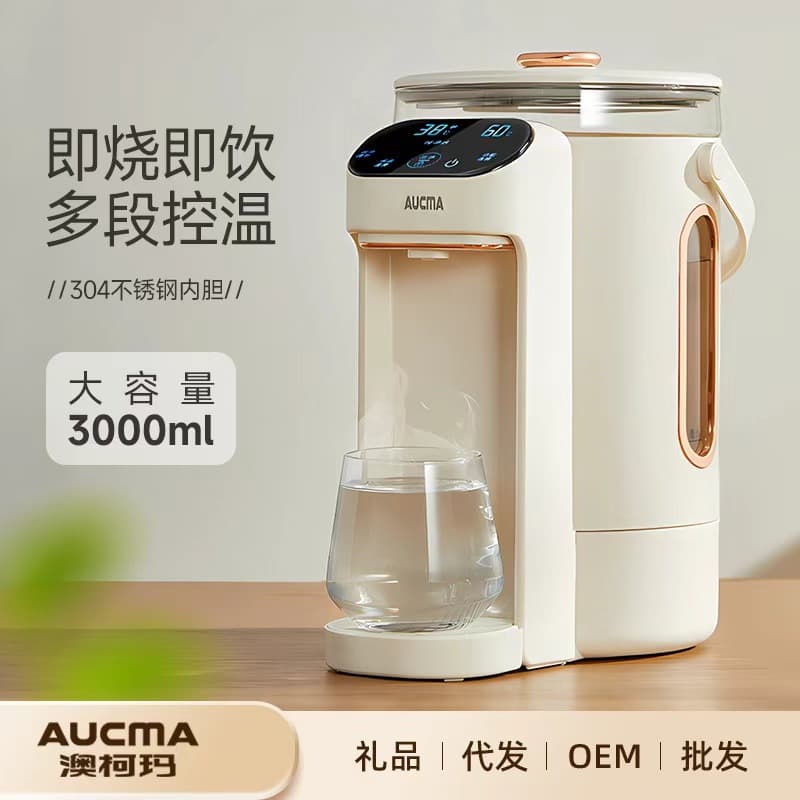 AUCMA Aokema Electric Thermos Pot 3L Large Capacity Household Portable Water Dispenser Insulation Integrated Constant Temperature Kettle