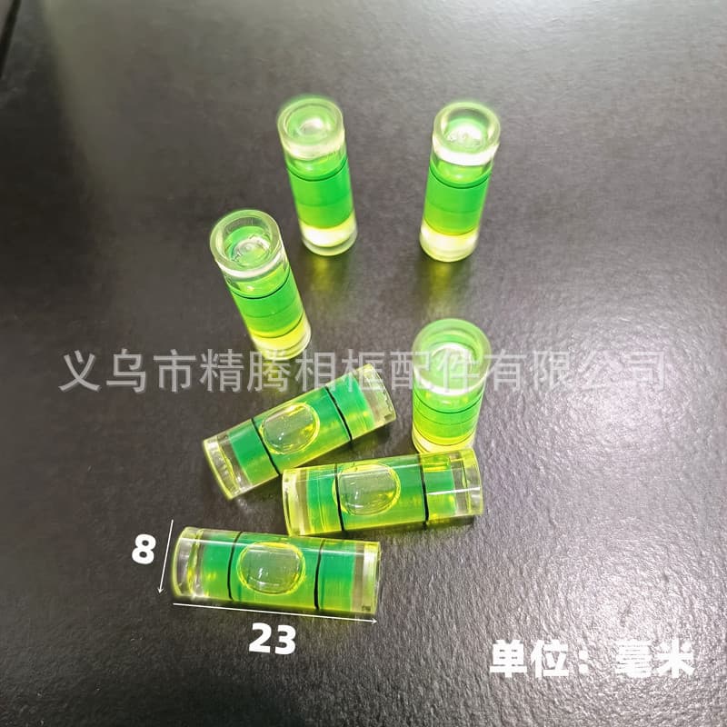 Factory produces spirit levels, balance instrument leveling beads, level vials, and 8*23MM level gauges.