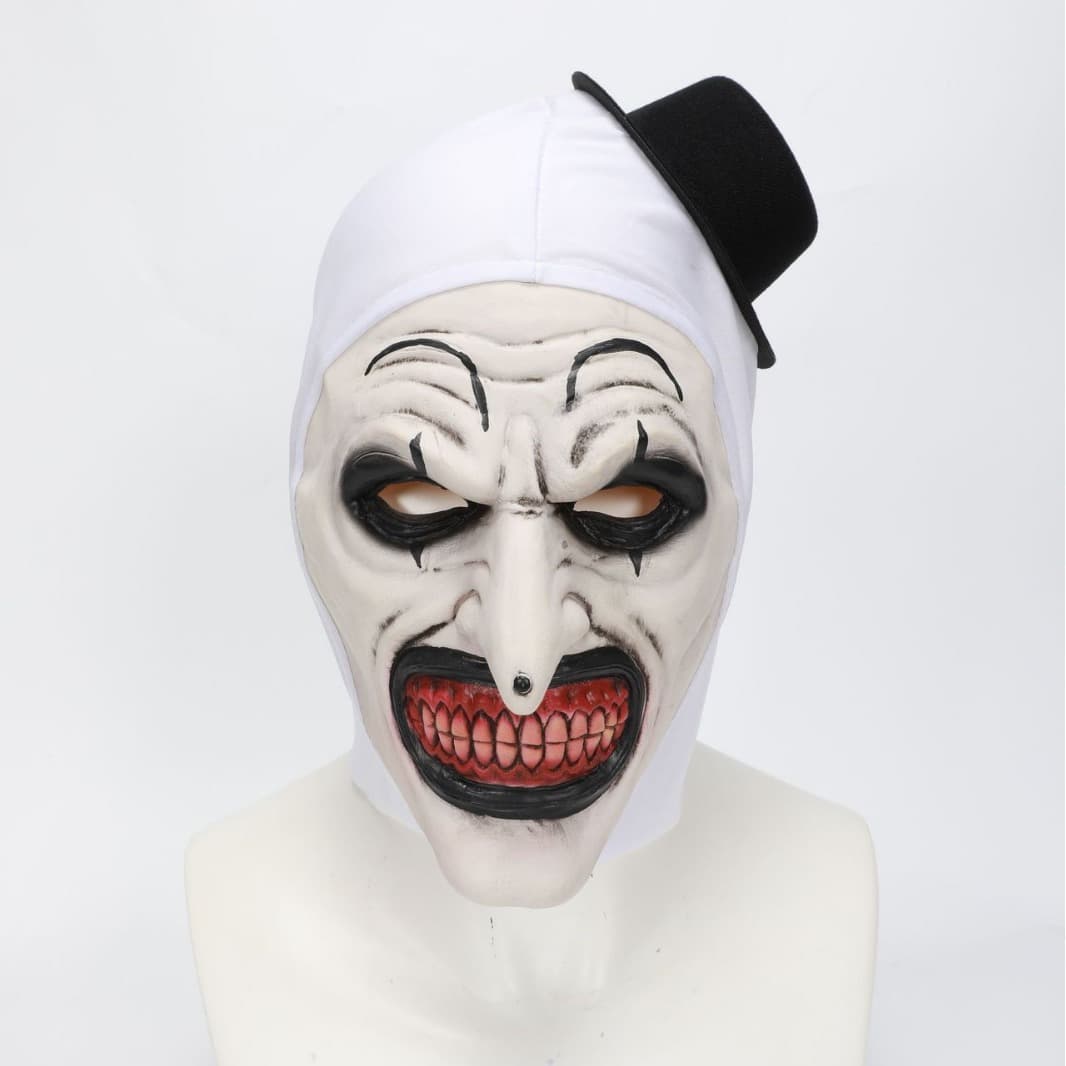 2024 New Joker2 Clown Mask Halloween Dark Knight Batman Joker Latex Mask Headgear