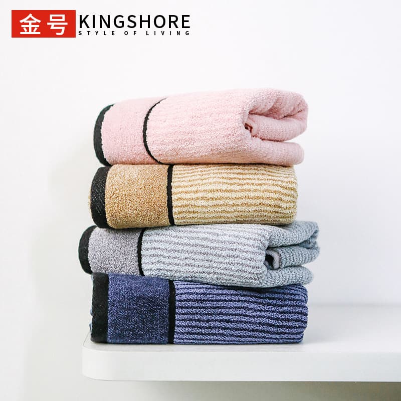 Kingford Towel GA1808 Adult Business Home Pure Cotton Towel Daily Necessities Thickened Wholesale Drop Shipping