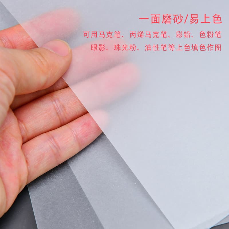 Polished heat shrinkable sheet shrinkable sheet colored lead hand-painted DIY fine grinding coarse grinding A4/A5 glue handmade diy jewelry material