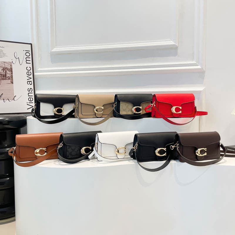 Cross-border Niche Handbag 2025 New Style Trendy Retro Versatile Minimalist Single-Shoulder Crossbody Small Square Bag Summer