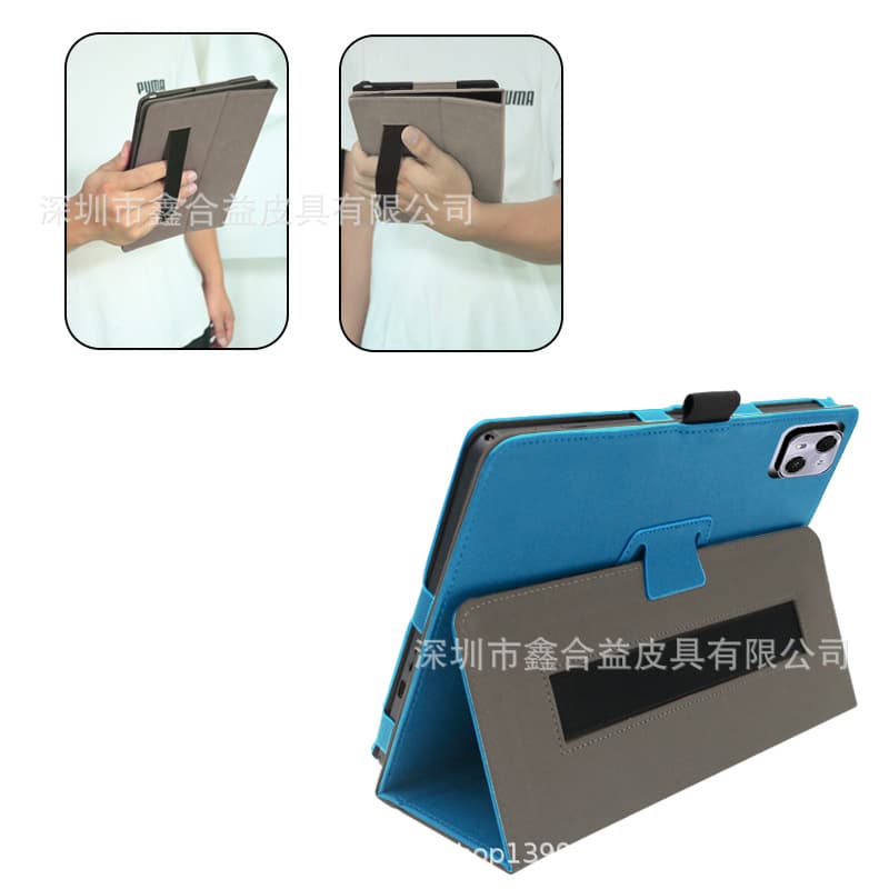 Compatible TECNO Tablet MEGAPAD Pro Protective Leather Case 12-Inch Shockproof Two-Fold Cover