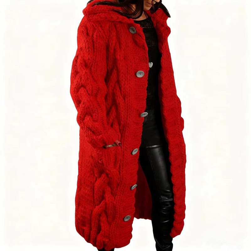 2026 European and American Women's New Open Front Plus Size Cardigan Sweater Coat Fashion Amazon Sweater Cross-border Women's Knitwear