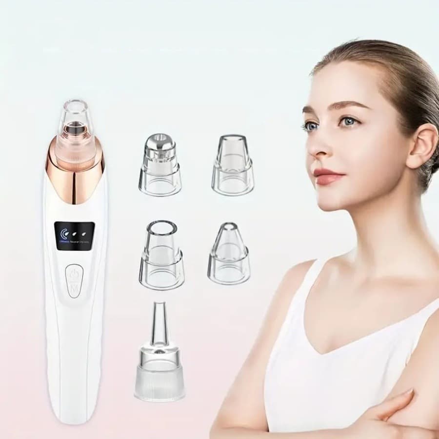 Electric Blackhead Vacuum with Visual Bubble Technology, Wholesale Facial Pore Cleansing Device