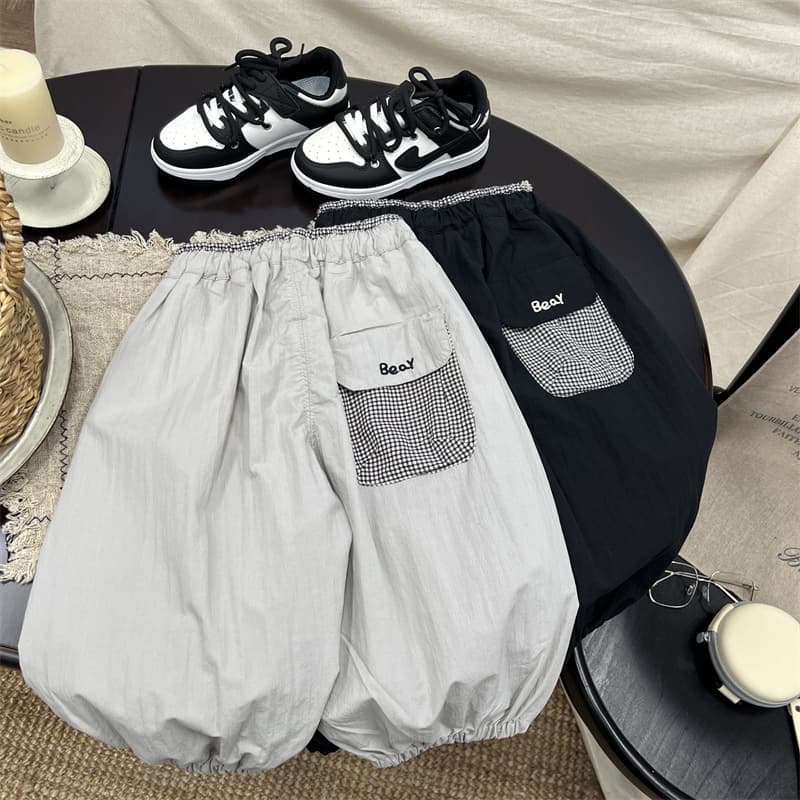 Boys Autumn Pants Baby Autumn Casual Pants Toddler Korean Loose Long Pants Kids Stylish Casual Tapered Pants