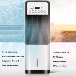 Modern Portable Small Air Conditioner, Household Fan Heater, Bathroom Floor-Standing Heater, Energy-Saving Electric Heater, Hot Air Fan Wholesale