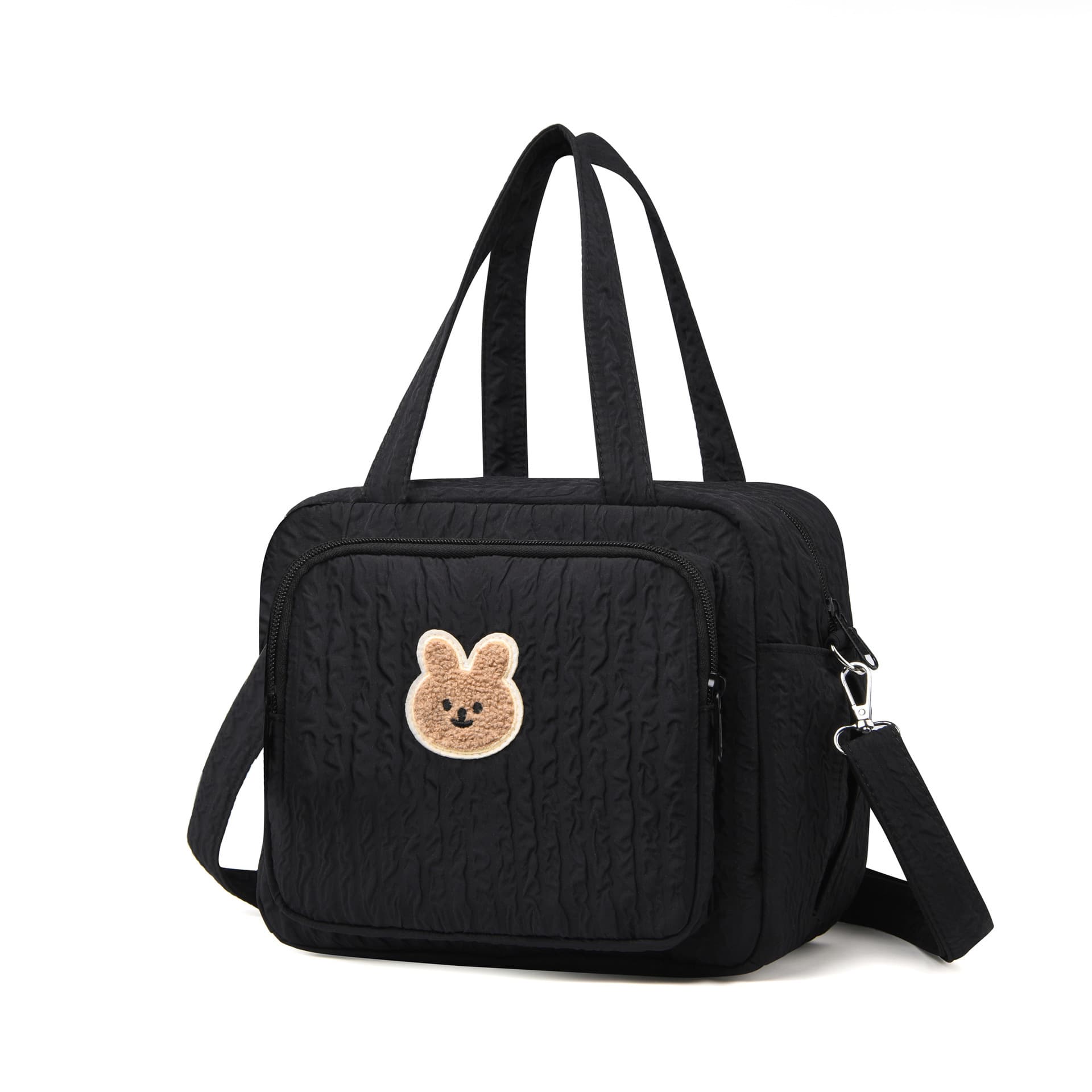 Ins Diaper Bag Mom & Baby Outing Lightweight Mom Bag Compartment Diaper Handheld Baby Multifunctional Diaper Bag Waterproof