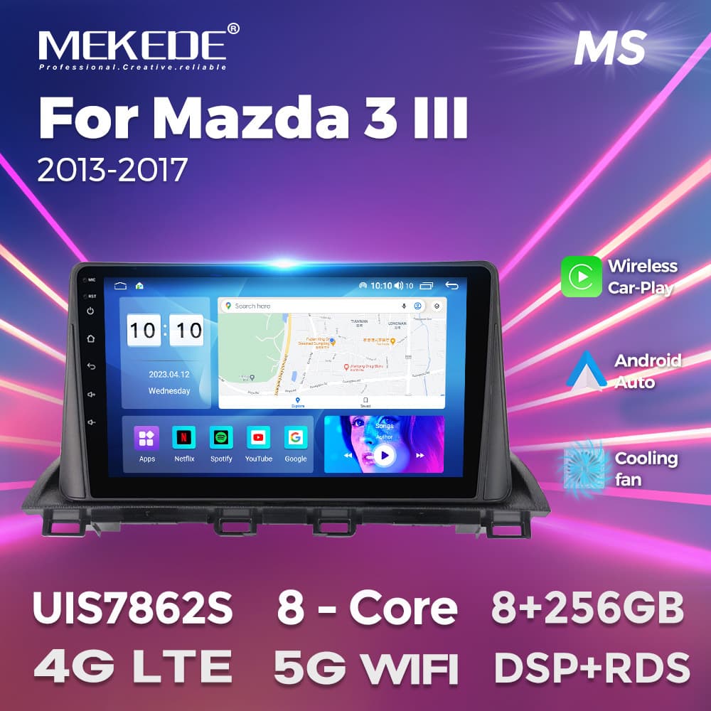 Car Android Smart Machine Navigation Motherboard for MAZDA3 III 2013-2017 New Mazda 3