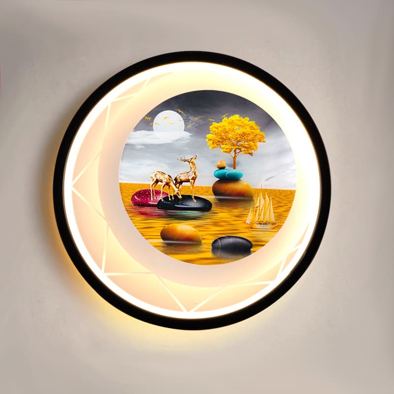 2025 New Style Wall Lamp, Bedroom Bedside Lamp, Living Room Background Wall Decorative Lamp, Staircase Modern Simple Room Lamp