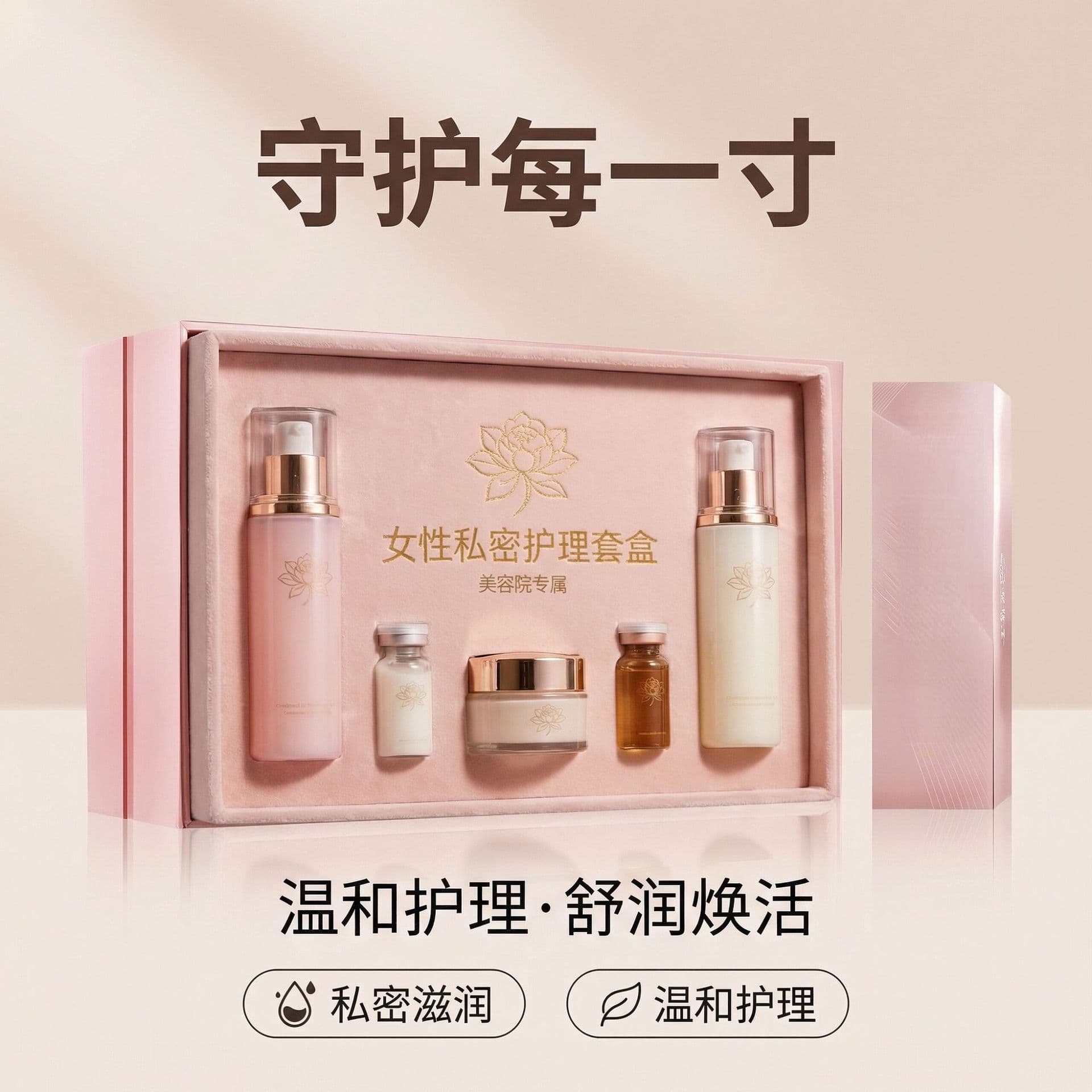 Beauty Salon Private Kit Products for Women's Intimate Care, Vulva Lightening Gel, Gynecological Gel, Manufacturer Wholesale