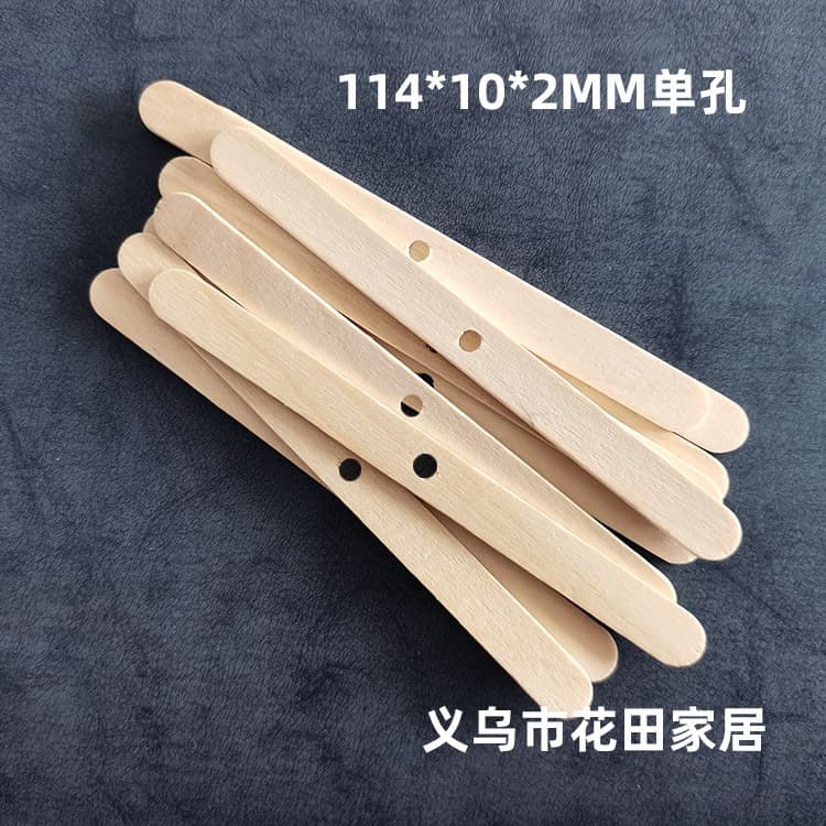 DIY Candle Making Tools Wooden Sticks for Scented Wax Crafts, Wick Holder Solid Wood Stirring Rods for Preschool Education