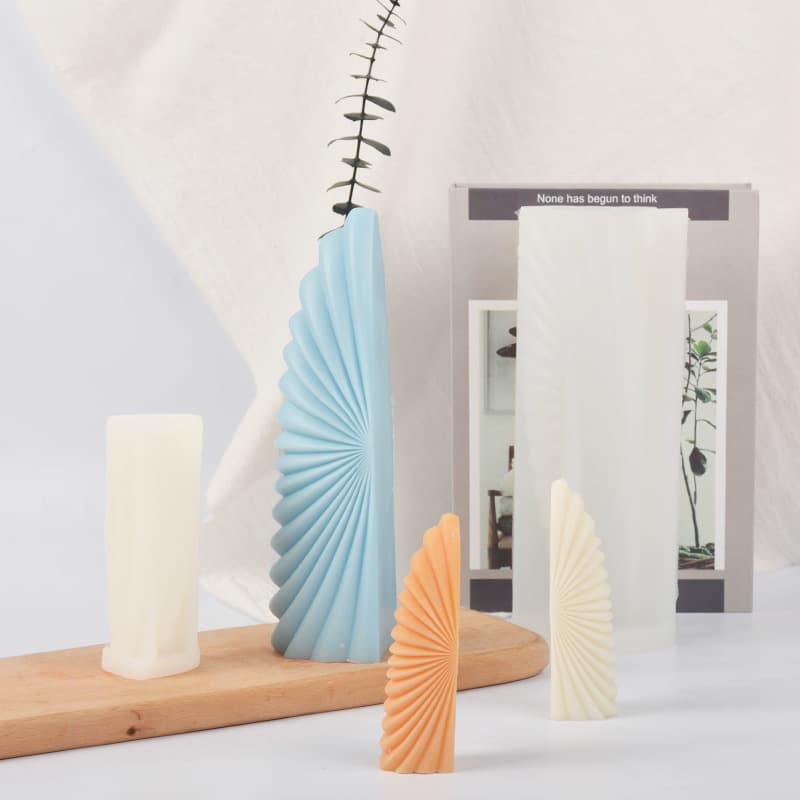 Sanxin Large Bull Horn Aromatherapy Candle Silicone Mold DIY Handmade Scented Candle Kit Silicone Mold