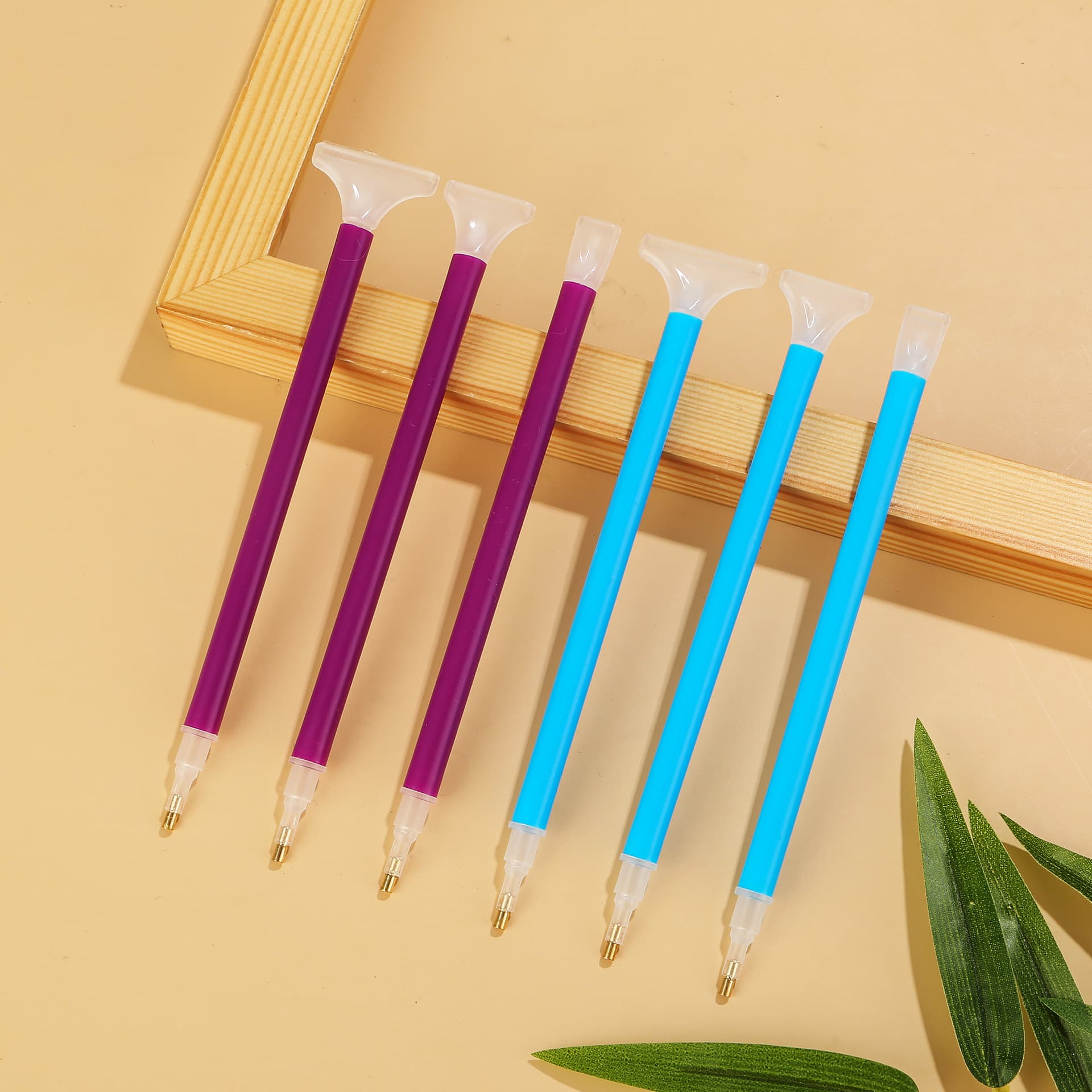 Factory Direct Diamond Painting Tools - Dotting Pen, Diamond Embroidery Dotting Rod, Rose Red Blue 369 Diamond Painting Dotting Pen