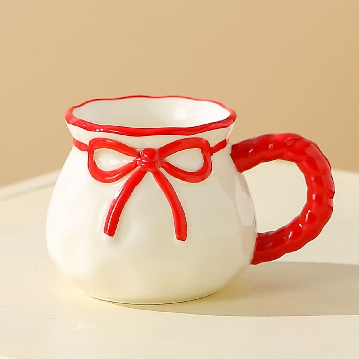 Mini Lucky Bag Ceramic Mug Large Capacity Cute and Practical Drinking Mug Ceramic Mug Cute Cartoon