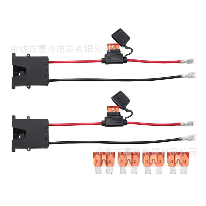 12V children's play toy car battery replacement harness, Fisher Price plug compatible battery connecting wires