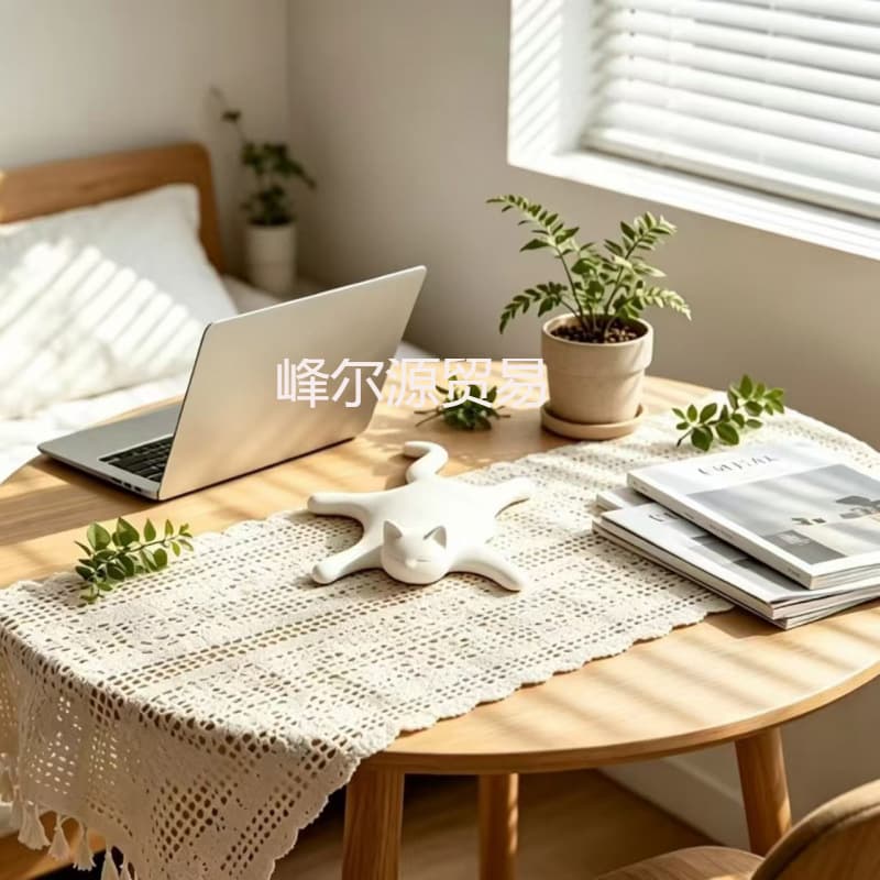 3D Printed Melting Cat Figurine New Simple Plastic Sculpture for Home and Office Decoration