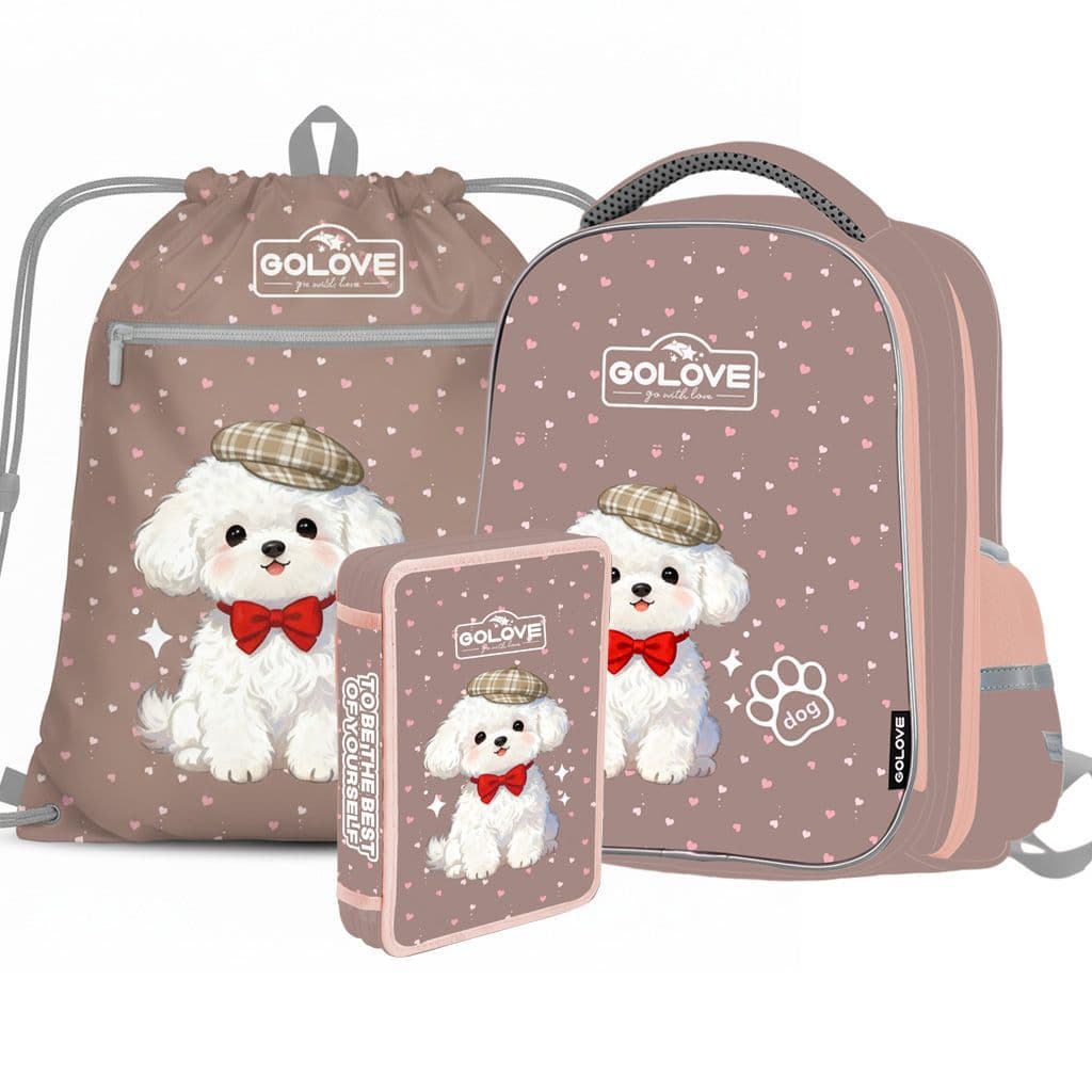 New Cross-Border GOLOVE Export Edition Primary School Backpack 2026 New Model for Grades 1-3 Children's Waterproof Bag