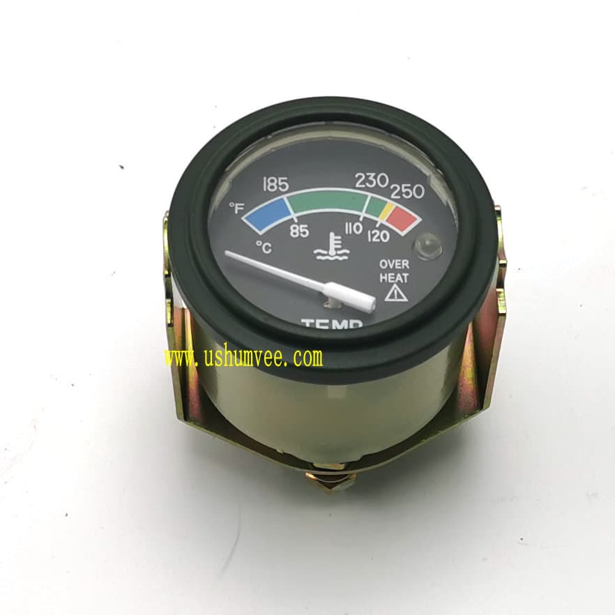 HMMWV 6620-01-534-2370 6015560-61 Water Temperature Gauge 24V-250°F with Indicator Light