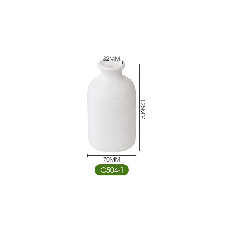 Factory wholesale imitation ceramic plastic vase desktop decoration retro flowerpot small size flower arrangement home decoration hydroponic
