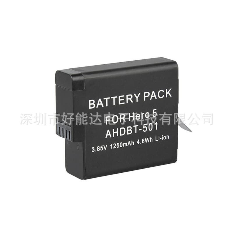GoPro Hero5 6 7 Sports Camera Battery Ahdbt-501 Full Decode Compatible Accessories Factory Direct Sales Action Video Cameras